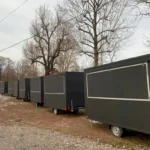 Trailerstar musta värvi standard treilerid