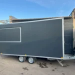 Trailerstar kahe teljega tugevate tugijalgadega pikk haagis