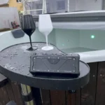 trailerstar hot tub on trailer for sale with spa table