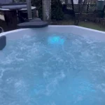 trailerstar hot tub on trailer for sale with bubble system