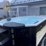 trailerstar hot tub on trailer for sale