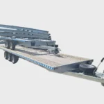Standard autotranspordi treiler 8,5m lisa alumiinium põhjaga
