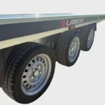 Autotranspordi treiler 3 teljega