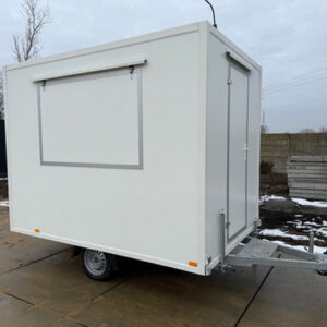 Toiduhaagis 3x2m, valge, piduriteta