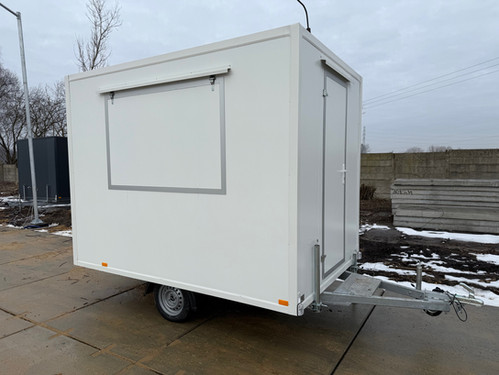 Toiduhaagis 3x2m, valge, piduriteta