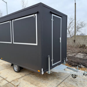 S3520, 3,5 × 2 m, 750 kg, 2 akent, matt-must viimistlus