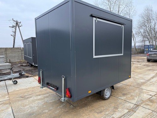 Toiduhaagis S3020, 3 × 2 m, kandevõime 750 kg, värvus: antratsiit